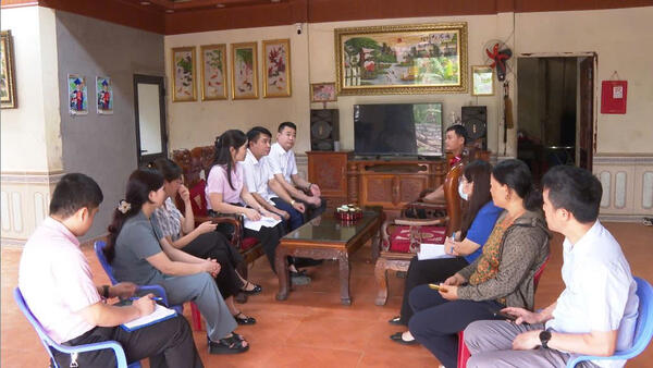 Đoàn kiểm tra số 10 Ban đại diện Hội đồng quản trị Ngân hàng Chính sách xã hội tỉnh tại huyện Chi Lăng năm 2025