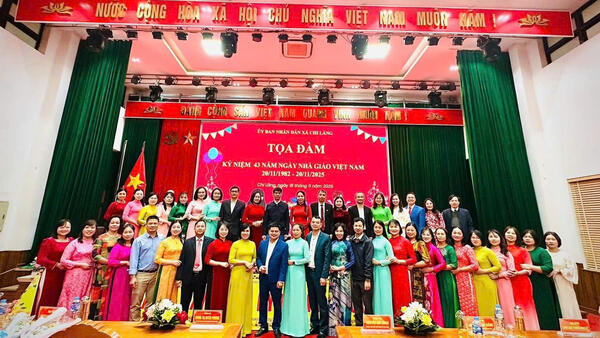 Xã Chi Lăng tổ chức các hoạt động tri ân nhân dịp 43 năm Ngày Nhà giáo Việt Nam 20/11