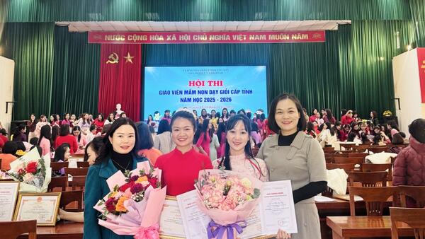 XÃ CHI LĂNG ĐẠT THÀNH TÍCH XUẤT SẮC TẠI HỘI GIẢNG GIÁO VIÊN MẦM NON CẤP TỈNH NĂM HỌC 2025 - 2026