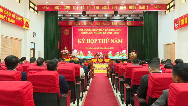 HĐND XÃ CHI LĂNG HỌP KỲ HỌP THƯỜNG LỆ CUỐI NĂM 2025