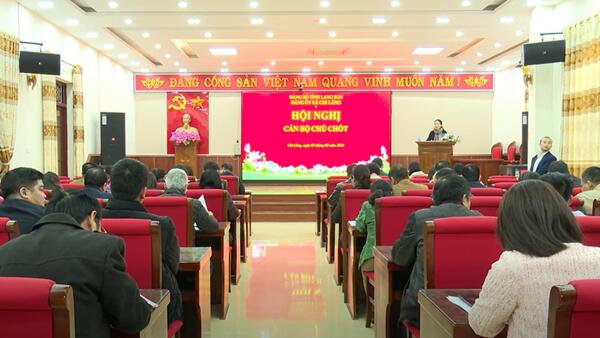 Đảng ủy xã Chi Lăng tổ chức các hội nghị thực hiện quy trình công tác cán bộ