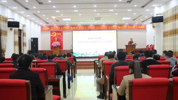 ĐẢNG ỦY, HĐND, UBND, ỦY BAN MTTQ VIỆT NAM XÃ CHI LĂNG TRIỂN KHAI NHIỆM VỤ NĂM 2026