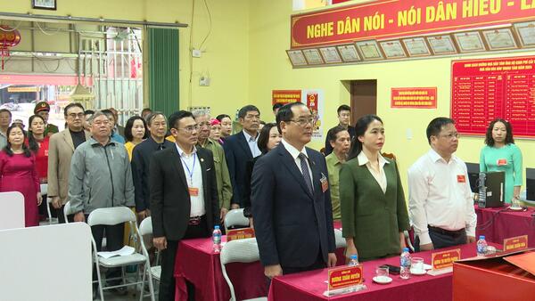 Trên 19.700 cử tri xã Chi Lăng đi bầu cử