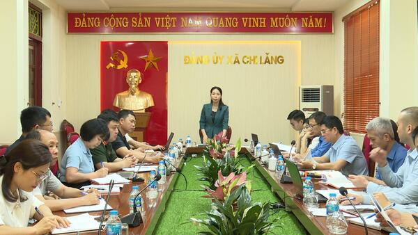 Họp Ban chỉ đạo giải phóng mặt bằng các công trình dự án trên địa bàn xã