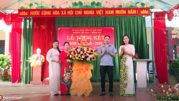 Trường Tiểu học 1 Đồng Mỏ tổng kết năm học 2025 - 2026