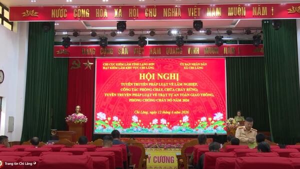 Tuyên truyền các nội dung về lâm nghiệp, phòng cháy chữa cháy và an toàn giao thông