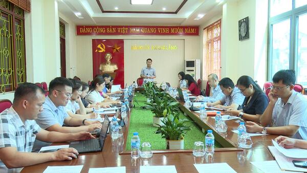 Hội nghị Ban Chỉ đạo và Tổ giúp việc về phát triển khoa học, công nghệ, đổi mới sáng tạo và chuyển đổi số xã Chi Lăng