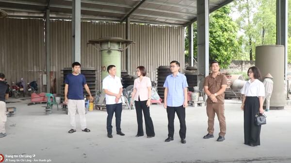 Lãnh đạo Ban Nội chính Tỉnh ủy kiểm tra khó khăn, vướng mắc các dự án tại xã Chi Lăng