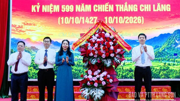 Xã Chi Lăng long trọng tổ chức Kỷ niệm 599 năm Chiến thắng Chi Lăng