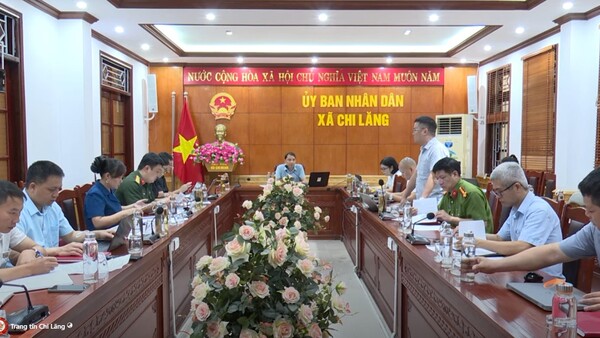 Hội nghị UBND xã Chi Lăng 9 tháng đầu năm 2026