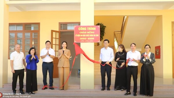 Khánh thành 2 công trình chào mừng 599 năm Chiến Thắng Chi Lăng.